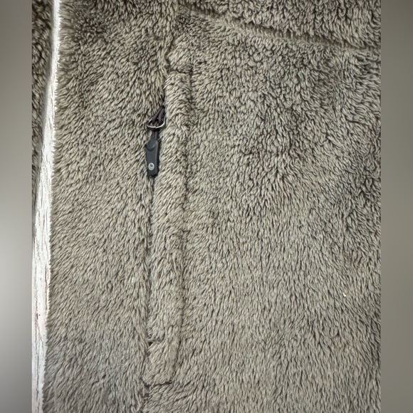 Marmot Furry Fleece Full Zip Jacket Tan/ Taupe Brown Tone S - Picture 8 of 14